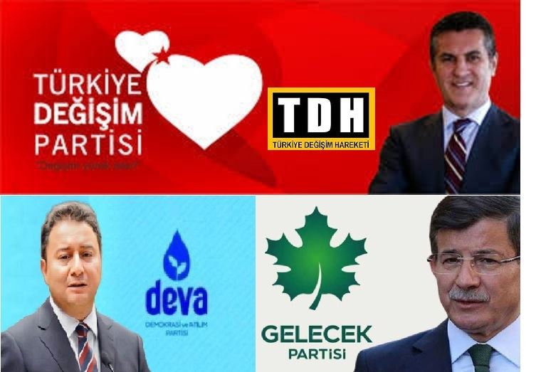 YENİ PARTİLERİN  İLÇELERİ  KURULUYOR...