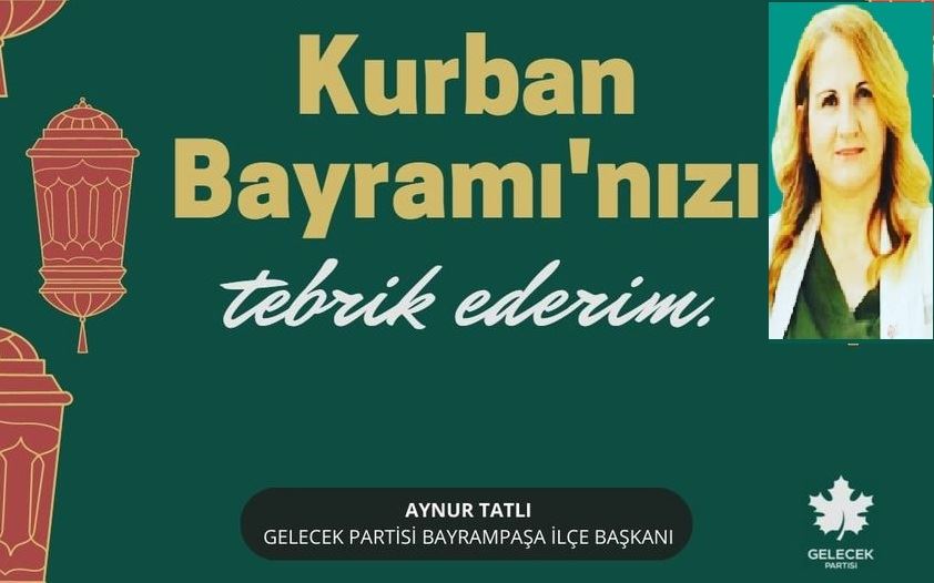 Gelecek Partisi İlçe Başkanı Tatlı