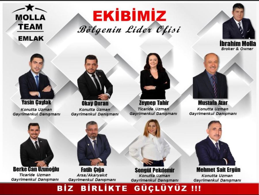 MOLLA TEAM EMLAK İLE ÇALIŞAN KAZANIR...