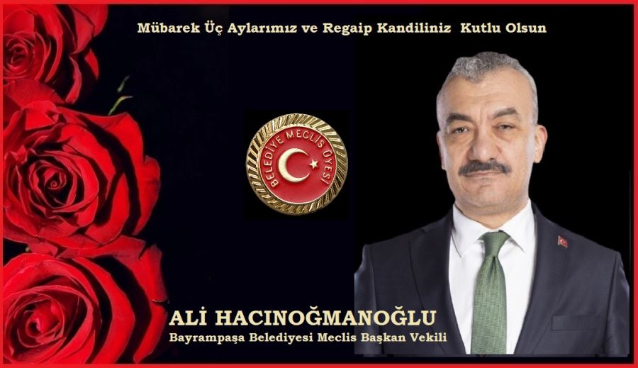BELEDİYE MECLİS BAŞKANVEKİLİ ALİ HACINOĞMANOĞLU