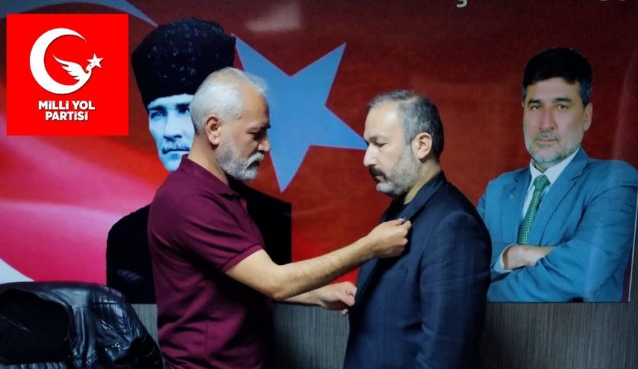 MİLLİ YOL PARTİSİ  ŞİŞLİ İLÇE BAŞKANLIĞINA  FERDİ AYDIN ATANDI...