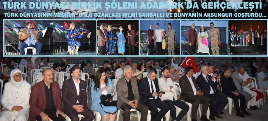 TÜRK DÜNYASI  KONSERİ OZAN ŞAHBALLI VE AKSUNGUR ÜSTAD İLE BAYRAMPAŞA