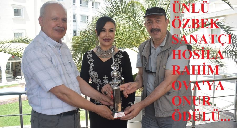 Dünya Markası Osmar Cristal’den Sanatçı Rahimova’ya Onur Ödülü Taktim Edildi...