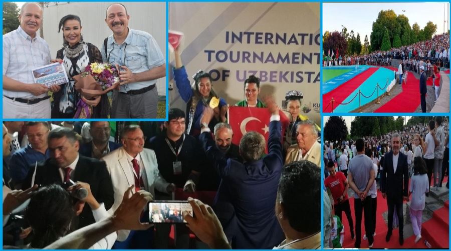 ÖZBEKİSTAN  KURAŞ MÜSABAKASI ÜNLÜ SANATÇILARIN KONSERİYLE TOPKAPIDA GERÇEKLEŞTİ...