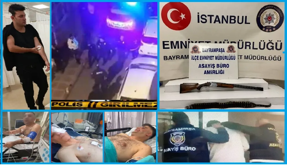 Bayrampaşa’da Pompalı Tüfek İle Yaralama…