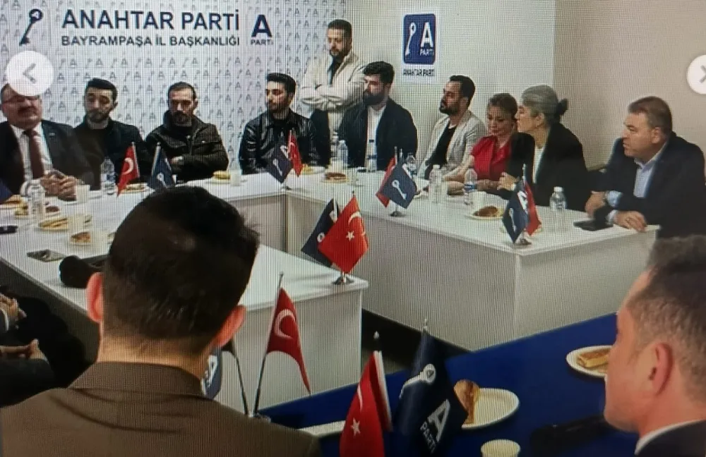 Anahtar Parti İstanbul İl Başkanlığından  Bayrampaşa İlçe Başkanlığına Nezaket Ziyareti…  