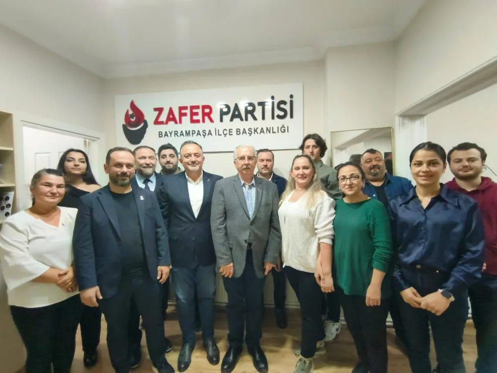 Zafer Parti İl Başkanlığından  Bayrampaşa İlçe Başkanlığına Ziyaret…