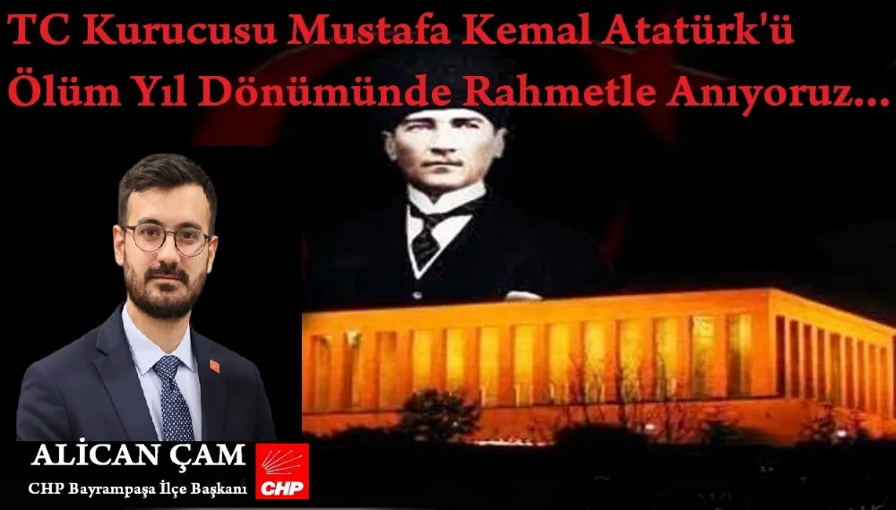 CHP İlçe Başkanı Alican  Çam