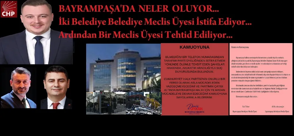 Meclis Üyeleri İstifaları ve Tehdit Yankıları Sürüyor…