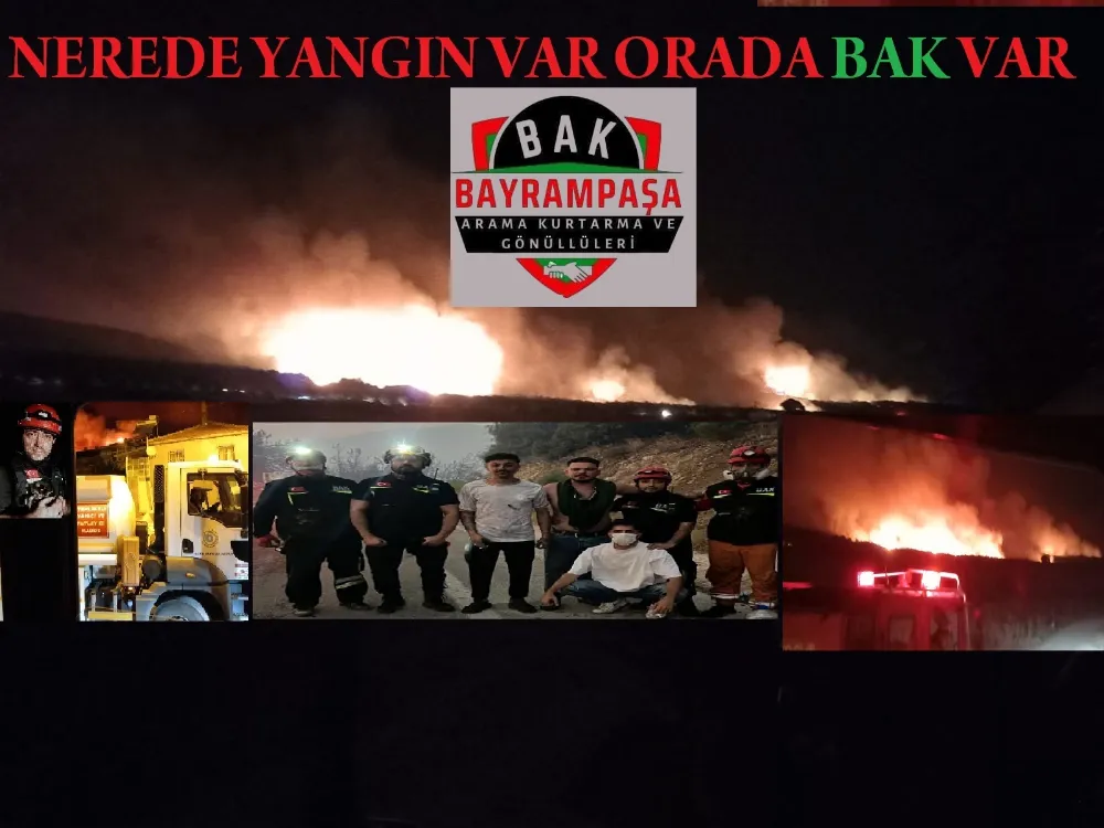 Yangın Nerede  BAK Orada…