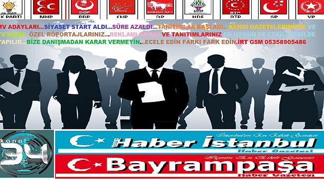 MV ADAYLARINA KANAL 34  TV`DEN VE HABER İSTANBUL GAZETESİNDEN TANITIM KAMPANYASI